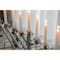 Vintiquewise Large Metal Silver Coated Hanukkah Menorah 2 Ft. For Synagogue QI003814.S - alternate 7